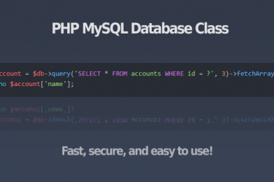 PHP/MySQL Database Class