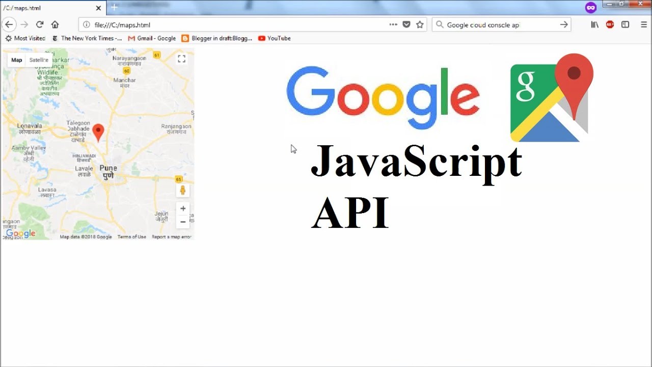 Google Maps JS API